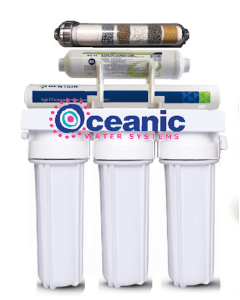 6 Stage Reverse Osmosis Alkaline Water Filtration System 75 GPD | 1:1 Drain Ratio Low Waste/High Recovery RO System