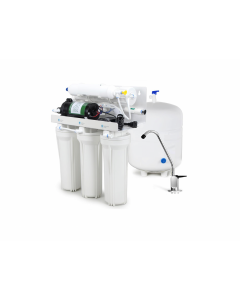 5 Stage with Booster Pump: Complete Home Reverse Osmosis Drinking Water Filtration System