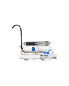 Portable Countertop Reverse Osmosis ALKALINE Drinking Water Filter System | 5 Stage Low Pressure Membrane
