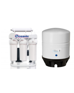 300 GPD Light Commercial Reverse Osmosis Water Filtration System + 14 Gallon Water Storage Tank
