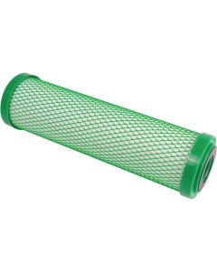 Hydro-Logic 22110 10-Inch by 2.5-Inch Stealth RO/Small Boy Carbon Filter Green Coconut Shell Carbon - 5 Micron | 2.5" x 10" Hydrologic
