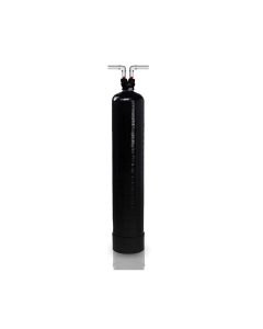 Whole House Fluoride Removal Water Filter | BONE CHAR - 1 Cubic Ft + In/Out Valve 