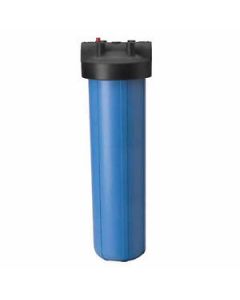 Water Filter Housing for 4.5"  x 20" filters -  Big Blue with Pressure Release 1" inlet and outlet