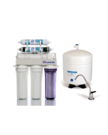150 GPD - 6 Stage Dual Outlet Use (Drinking & 0 PPM Aquarium Reef/Deionization) Reverse Osmosis Water System (RO/DI) + 6 Gallon Tank